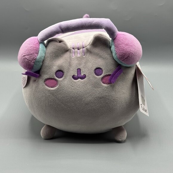 Pusheen Gamer Log Squisheen Plush 12" NEW - Picture 2 of 7